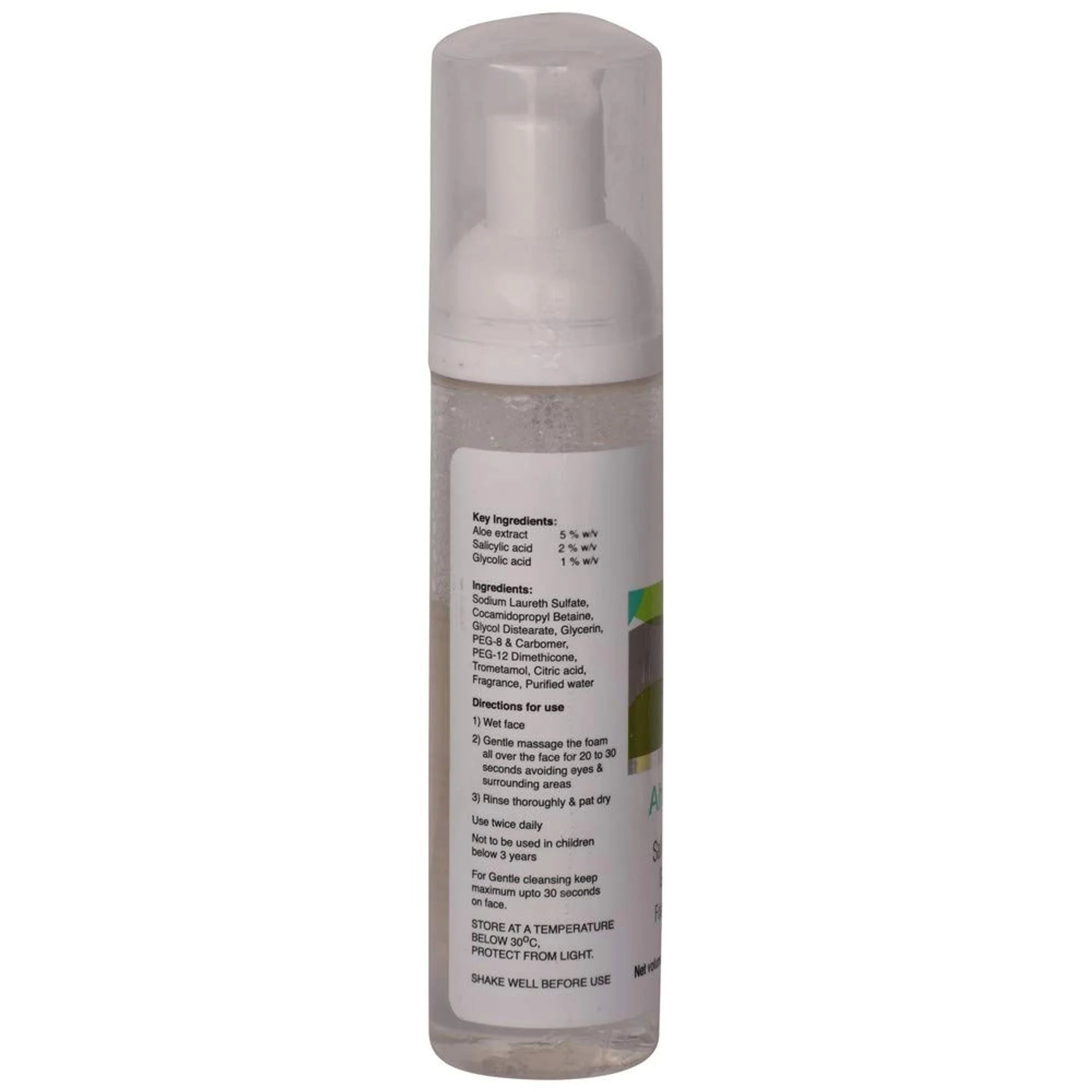 Ahaglow S Foaming Face Wash, 60 ml