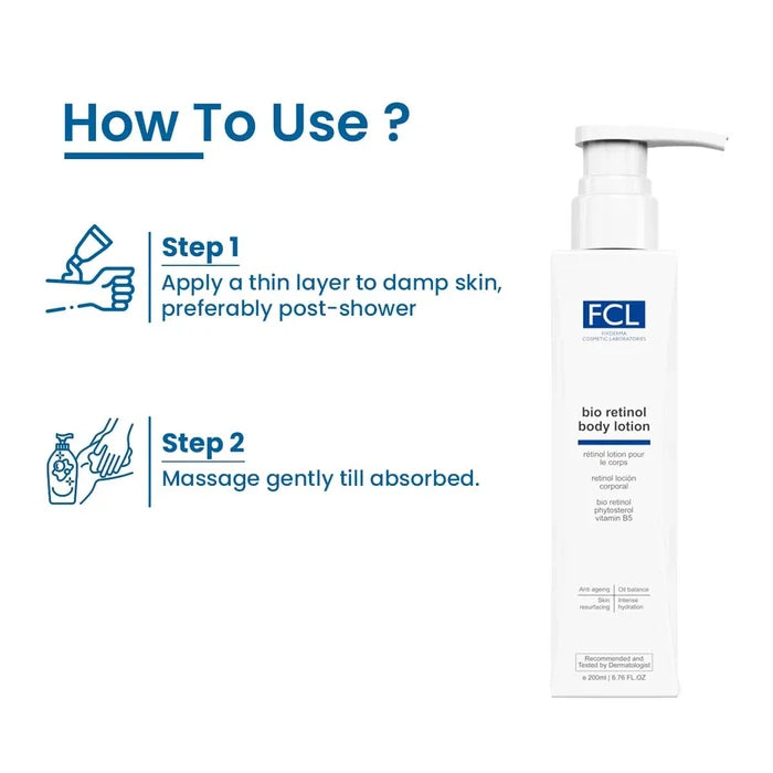 FCL Bio Retinol Body Lotion, 200ml
