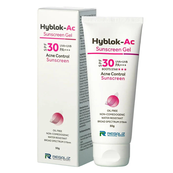 Hyblok-AC Acne Control Sunscreen Gel SPF 30 PA+++