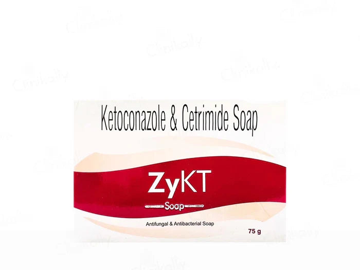ZyKT Antifungal & Antibacterial Soap, 75gm