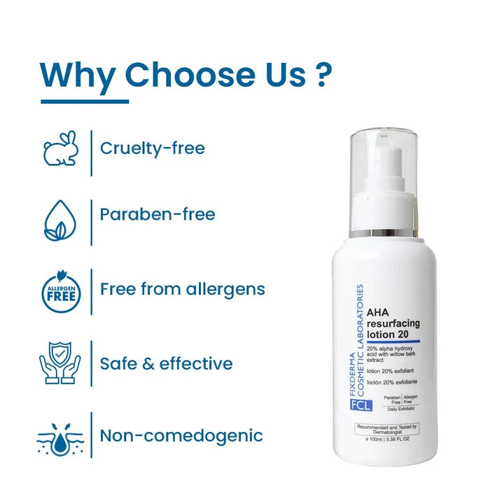 FCL AHA Resurfacing Lotion 20, 100ml