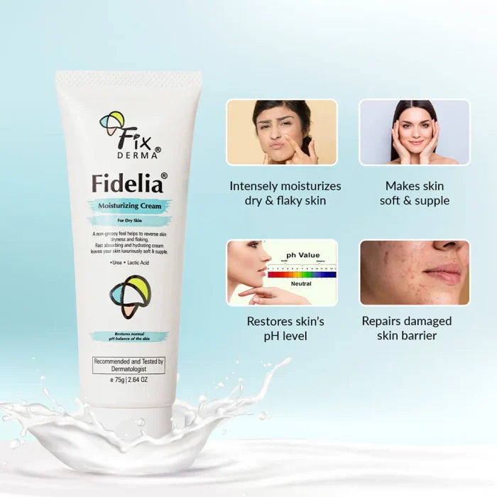Fixderma Fidelia Moisturizing Cream, 75gm