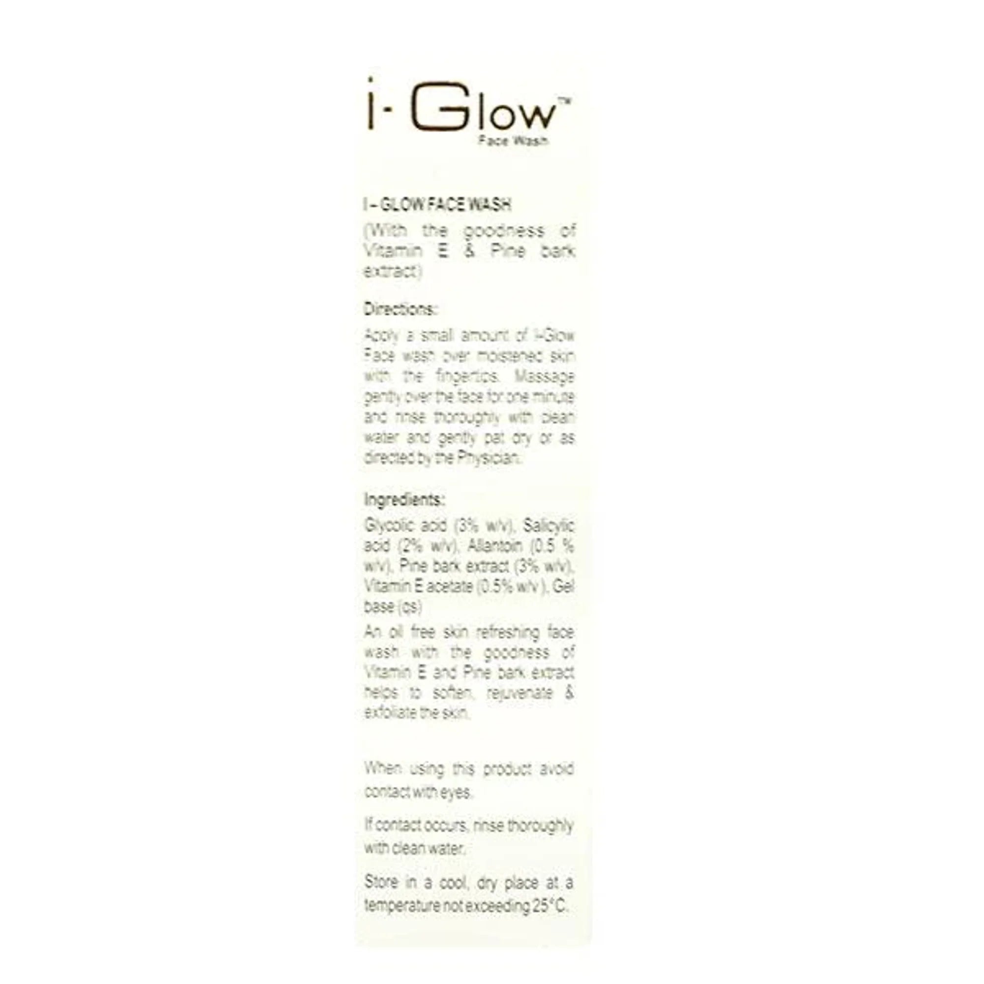 I Glow Face Wash, 60ml