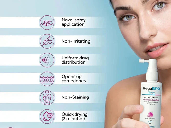 Rega-BPO Acne Control Body Spray, 60ml