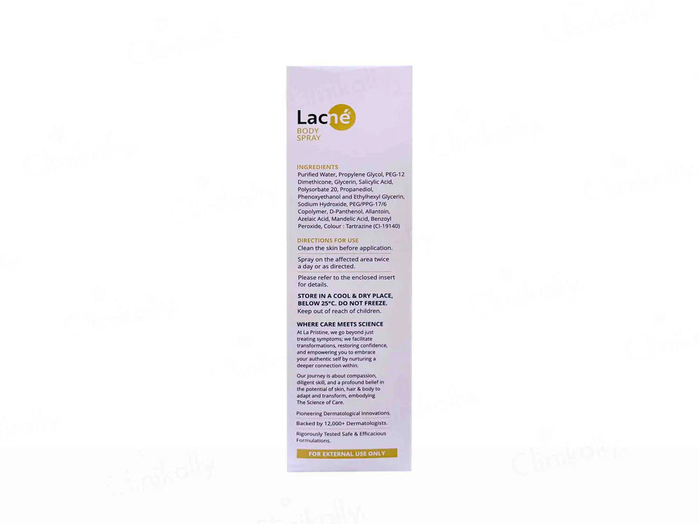 Lacne 360 Acne Treatment Body Spray