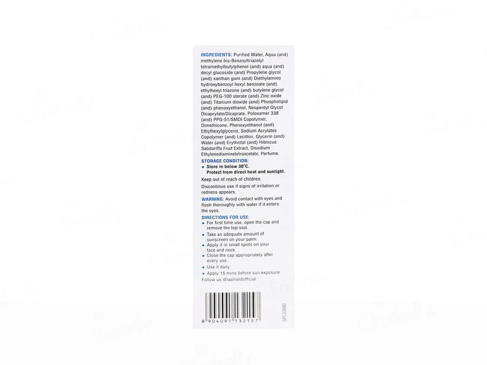 "La Shield Max Expert Intense Protect Sunscreen Lotion SPF 80+ PA++++ "