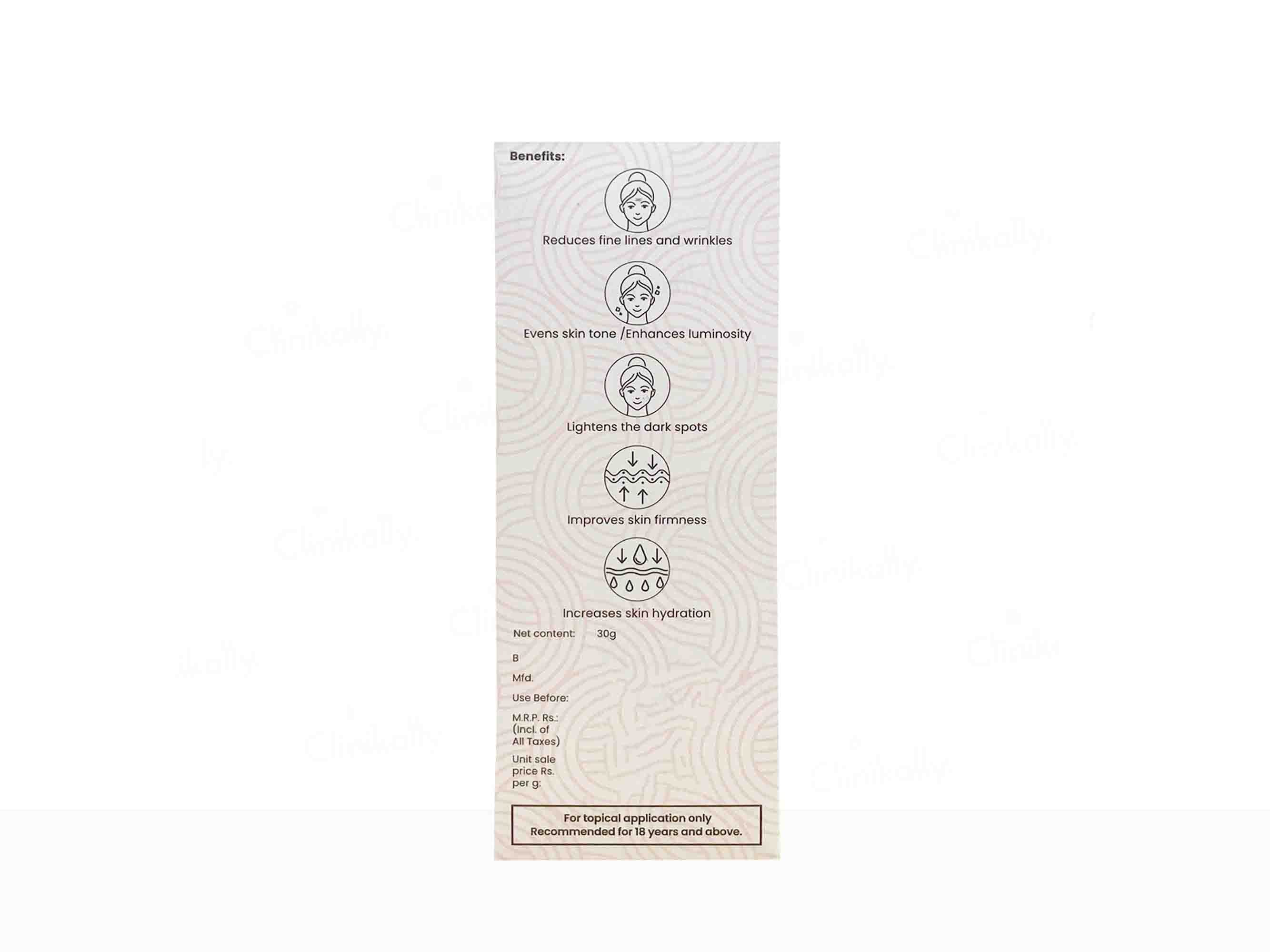 Vc Grof Face Serum , 30gm